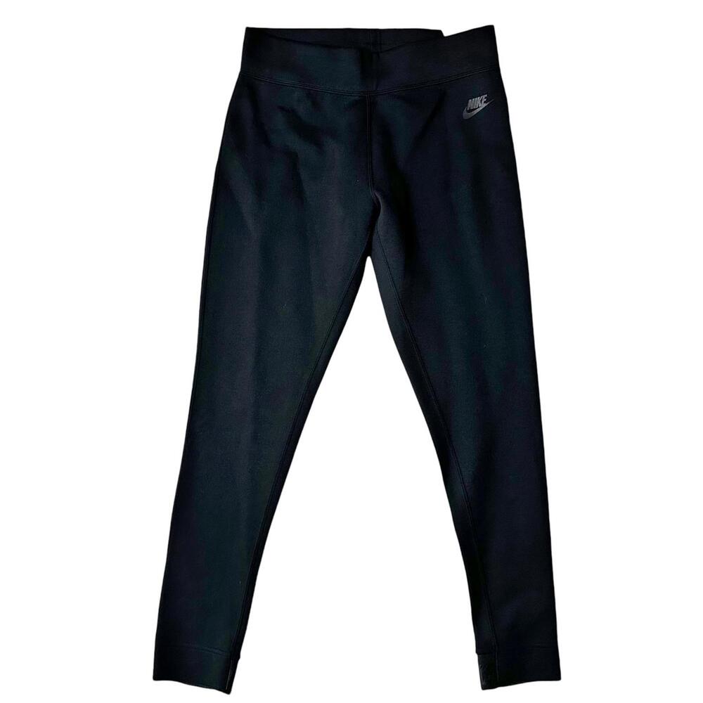 NWT Nike Women's Ankle Leggings Black Size S Dri-FIT Mid-Rise